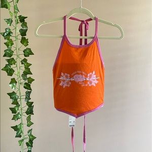 Urban Outfitters High Rollers Hanky Hem Top